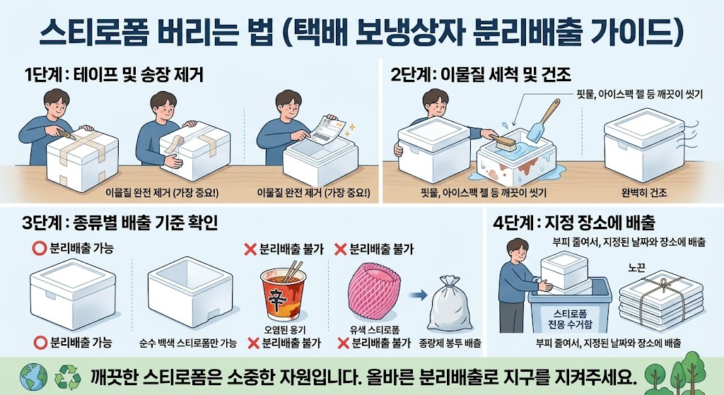 스티로폼 버리는 법